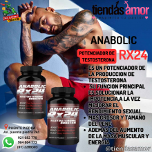 Anabolic RX24 potente y natural para ayudarle a mejorar su rendimiento